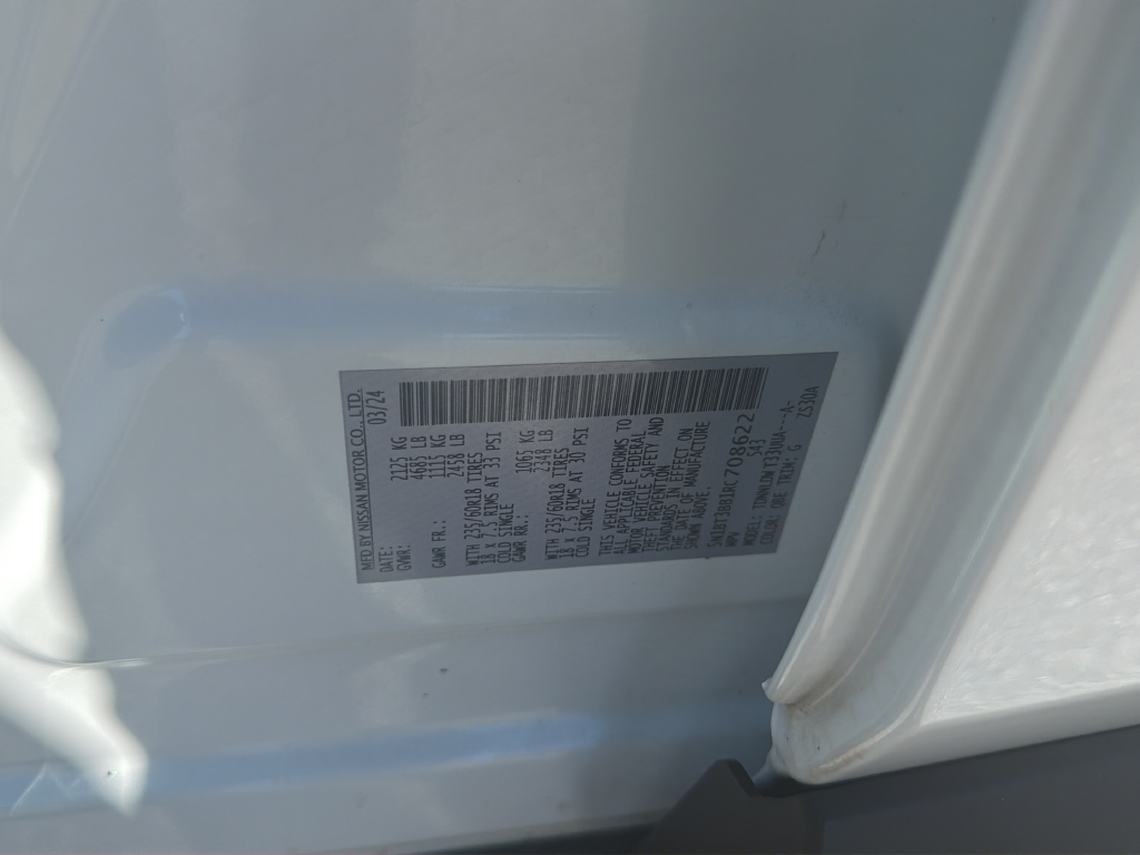 Certified Used 2024 White Nissan SV image 50