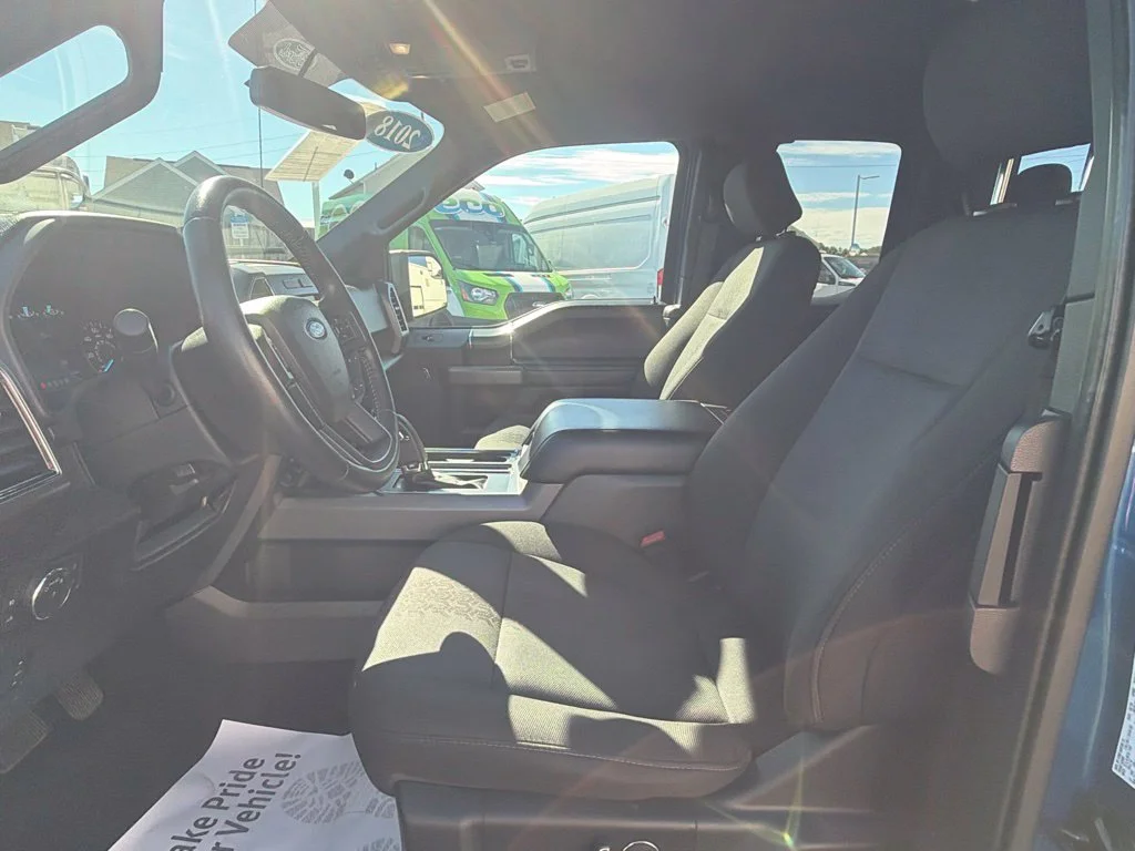 Used 2018 Lightning Blue Ford XLT image 30