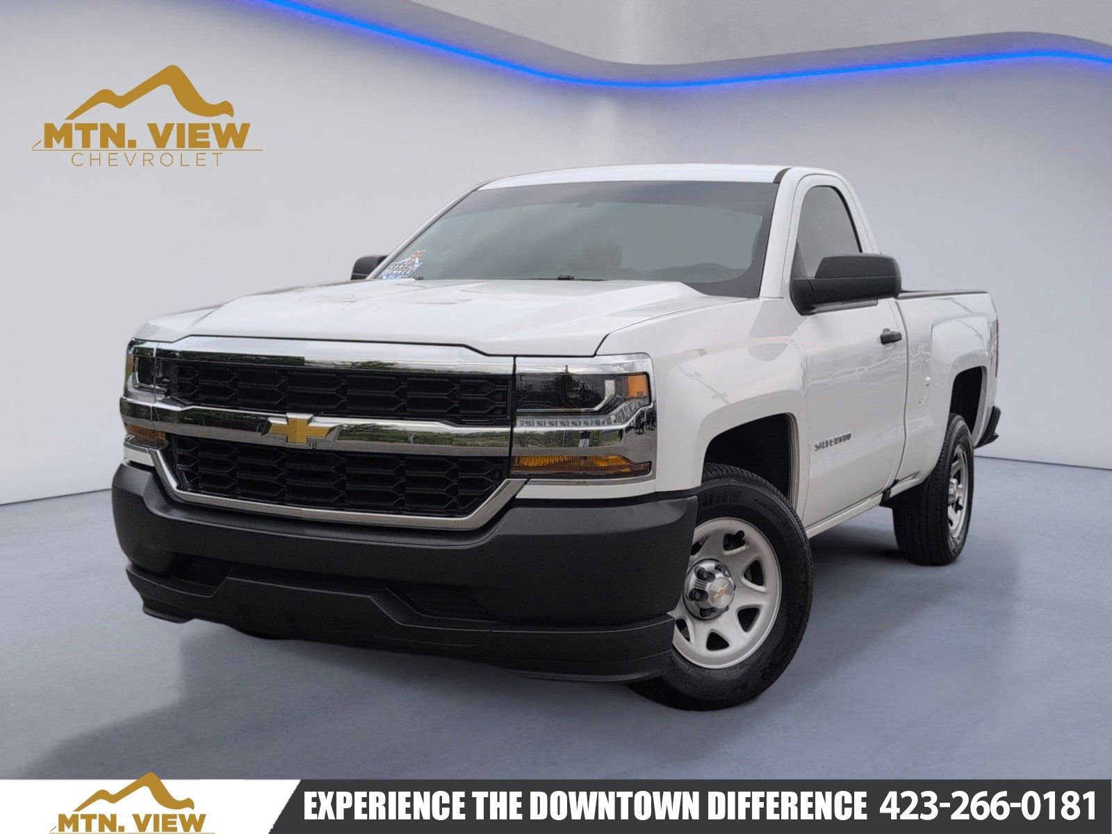 SUMMIT WHITE 2018 Chevrolet Silverado 1500 Work Truck RWD Pickup Truck 4X2