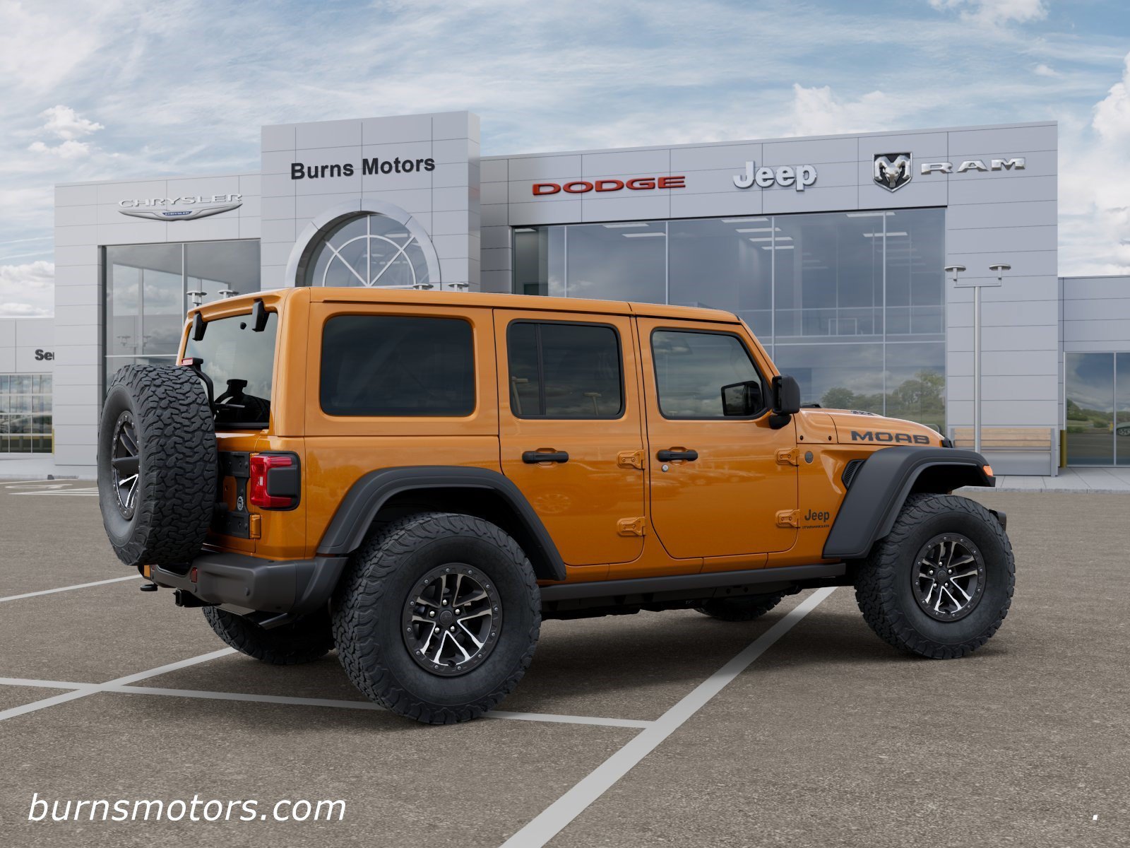 New 2026 Goldilocks Exterior Paint Jeep Moab 392 4-Door image 4