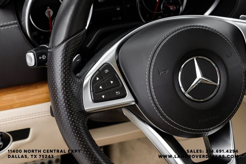 Used 2018 White Mercedes-Benz SL 550 image 17
