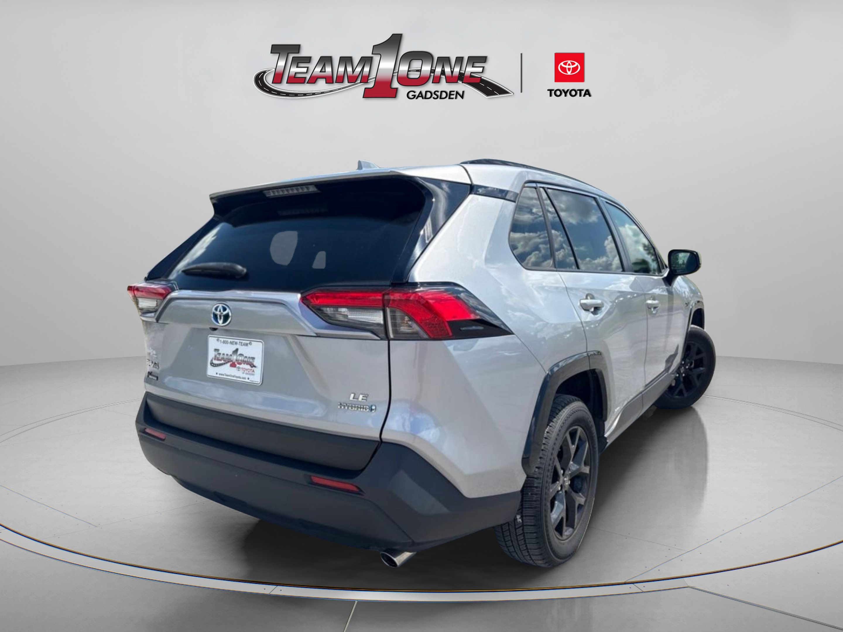Certified Used 2023 Silver Sky Metallic Toyota Hybrid LE image 10