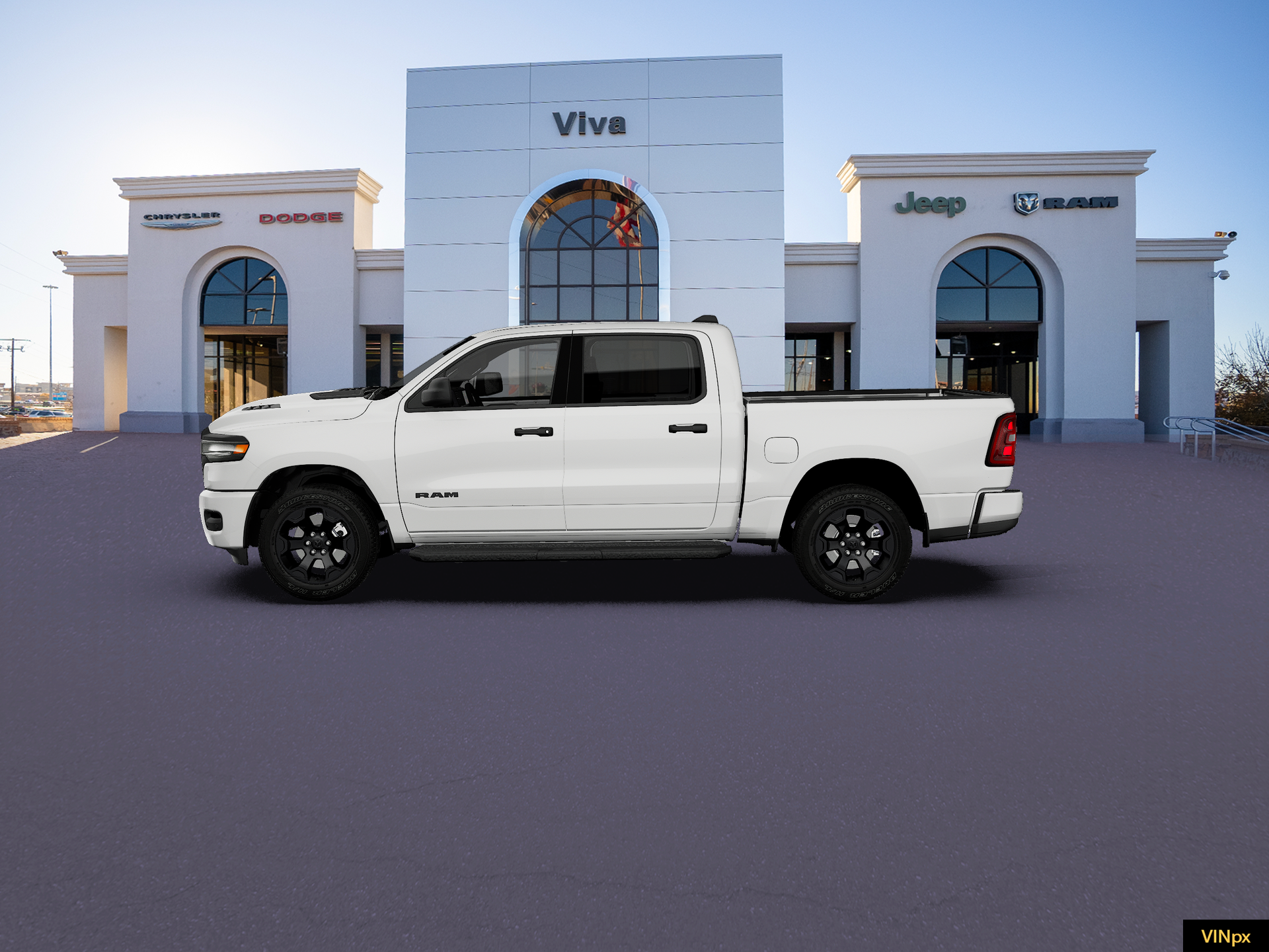 New 2027 Bright White Clearcoat RAM  image 3