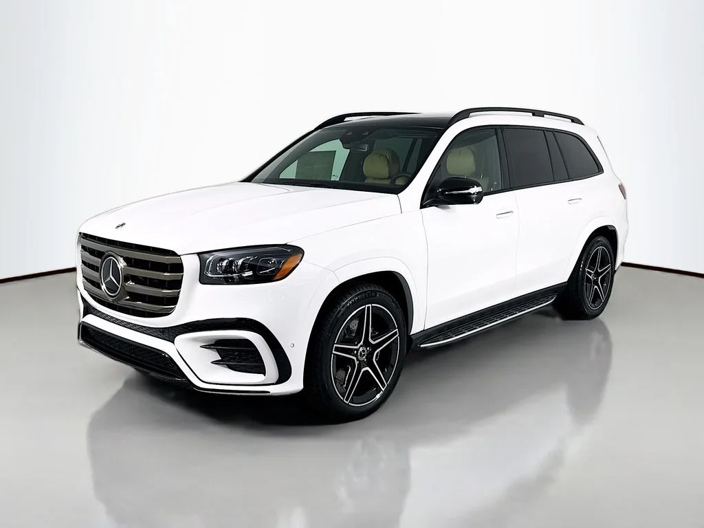 New 2026 Polar White Mercedes-Benz GLS 450 image 1