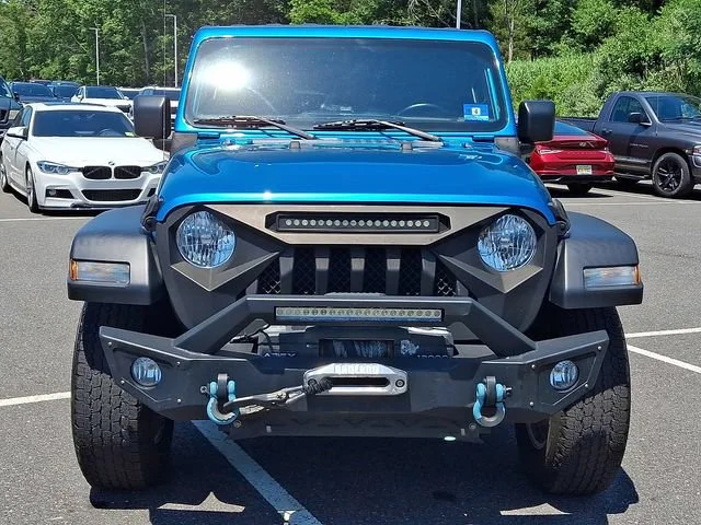 Used 2020 Teal Jeep Sport S 4x4 image 3