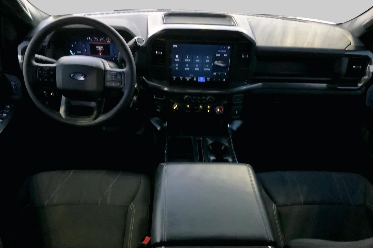 Used 2025 Agate Black Metallic Ford STX image 14