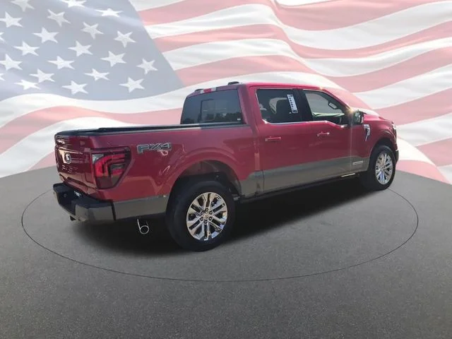 Used 2025 Red Ford King Ranch image 3