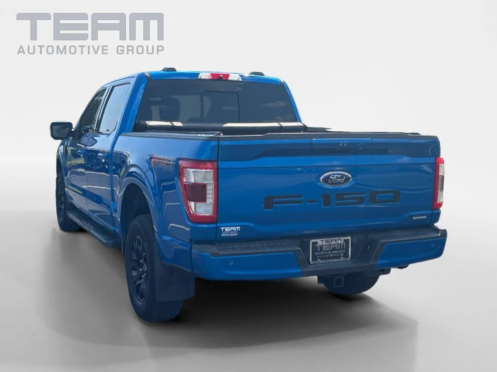 Used 2021 Blue Ford Lariat image 5
