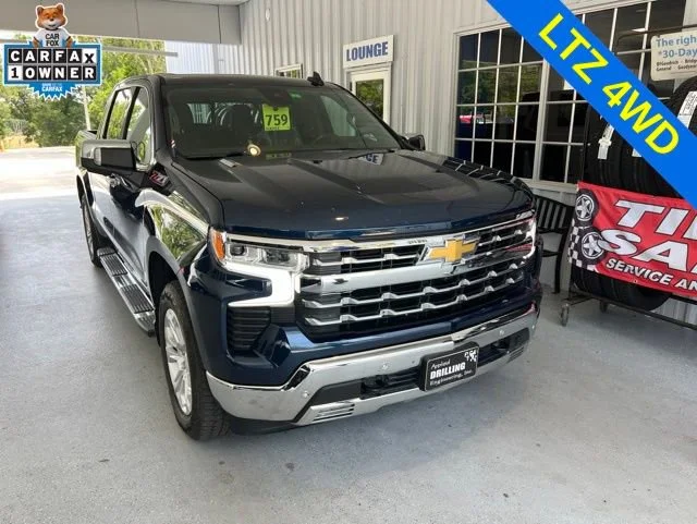 Used 2023 Northsky Blue Metallic Chevrolet LTZ image 1