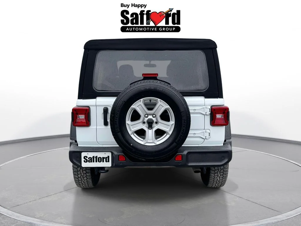 Used 2023 White Jeep Sport S image 6