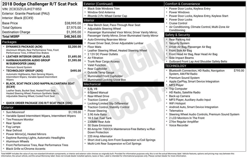 Used 2018 Gray Dodge R/T Scat Pack image 12
