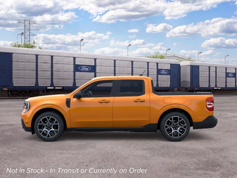New 2026 Orange Fury Metallic Tri-Coat Ford Lariat® image 3