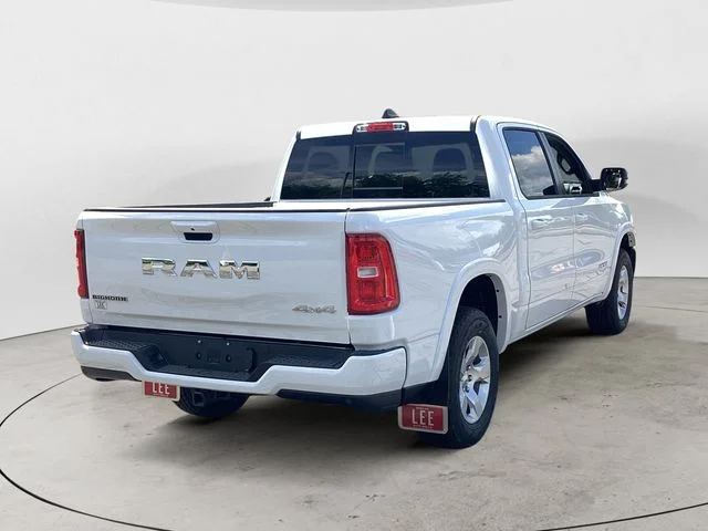 New 2026 Bright White Clearcoat Ram BIG HORN CREW CAB 4X4 5