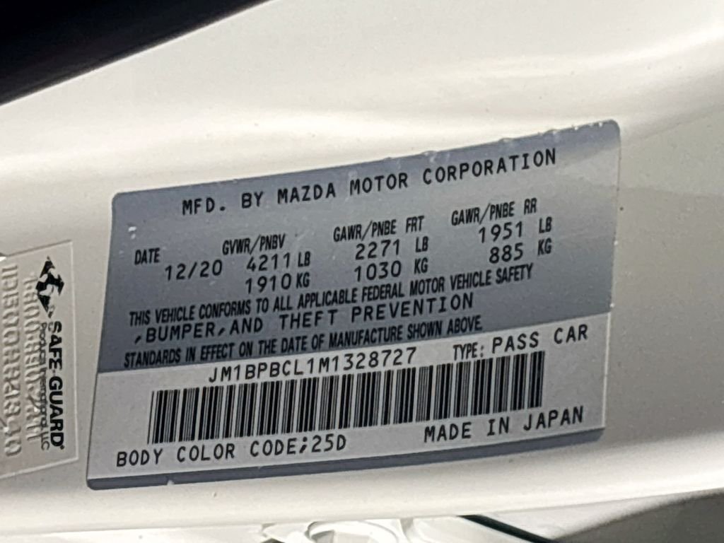 Used 2021 White Mazda Preferred image 26