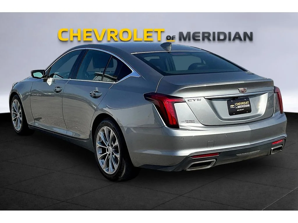 Used 2023 Argent Silver Metallic Cadillac Premium Luxury image 2