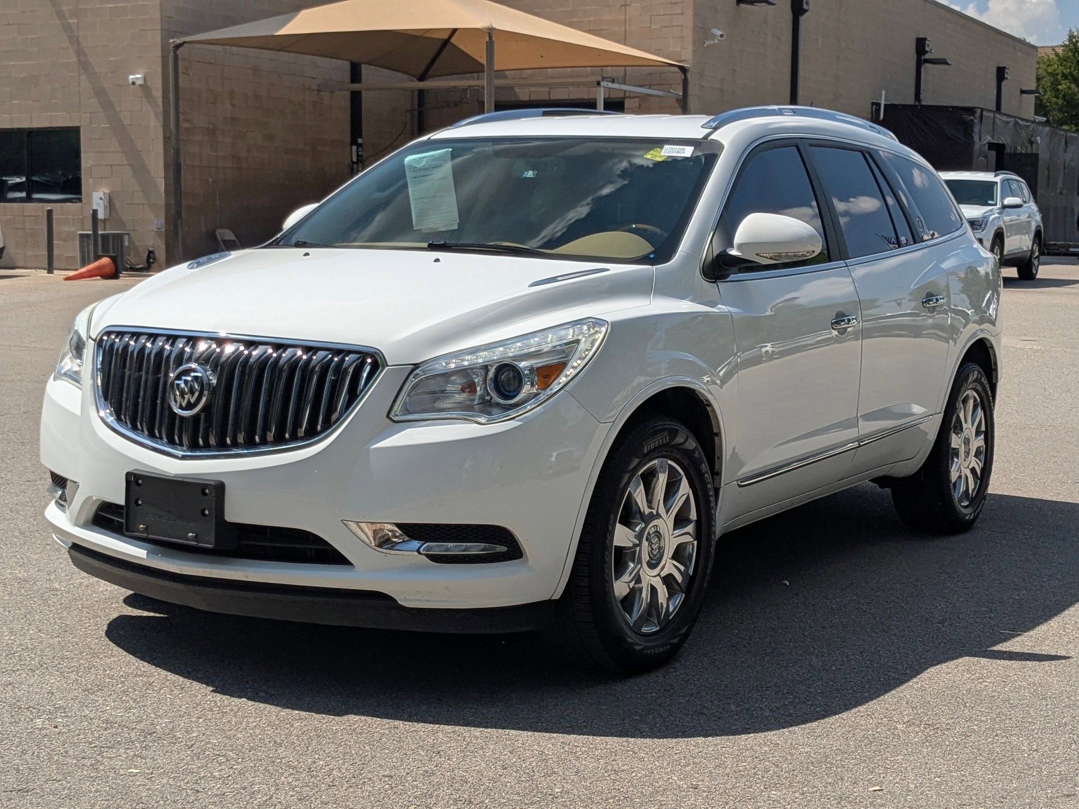 Used 2017 Summit White Buick Leather image 7