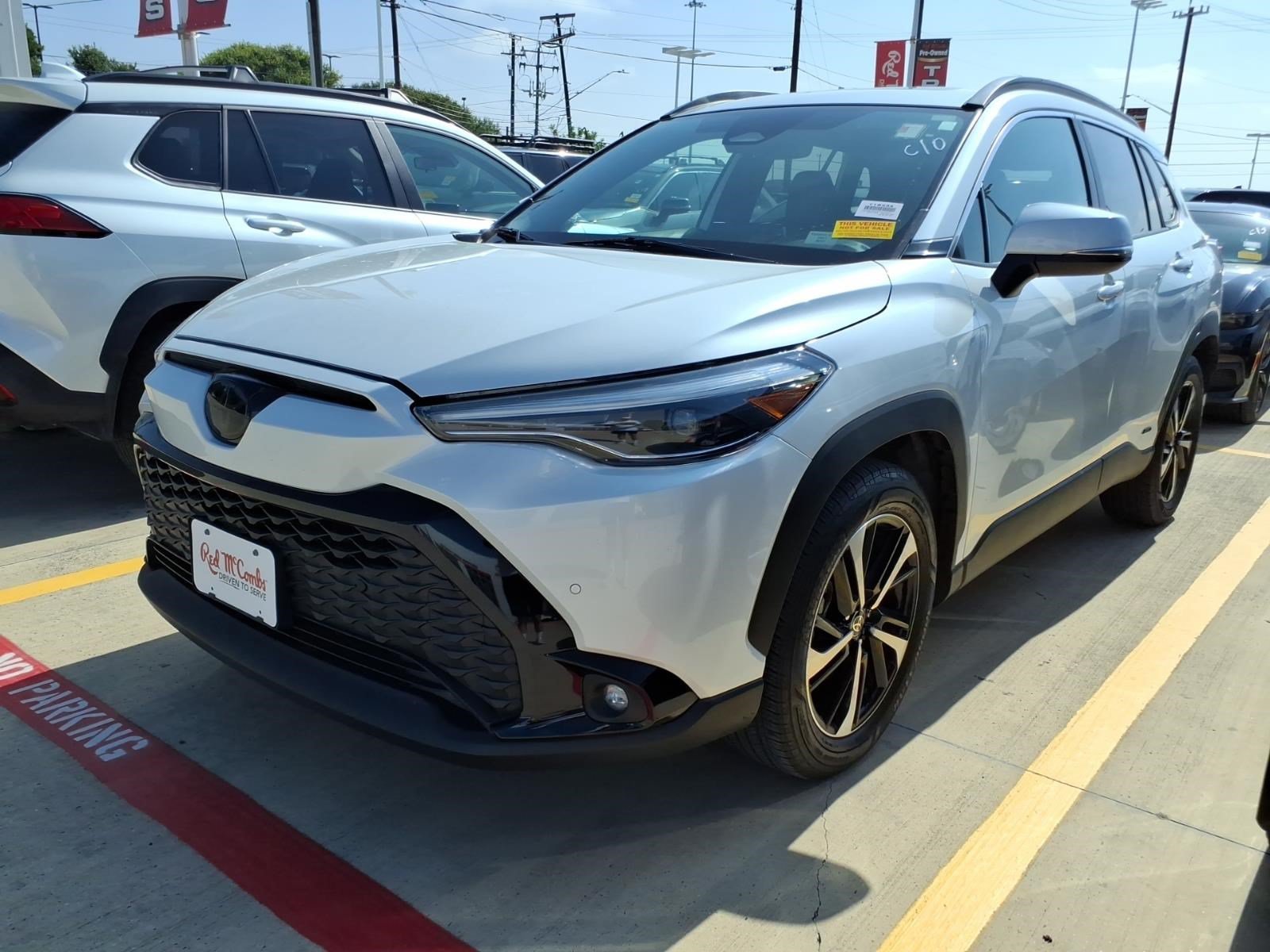 Used 2023 WIND CHILL PEARL Toyota Hybrid XSE image 1