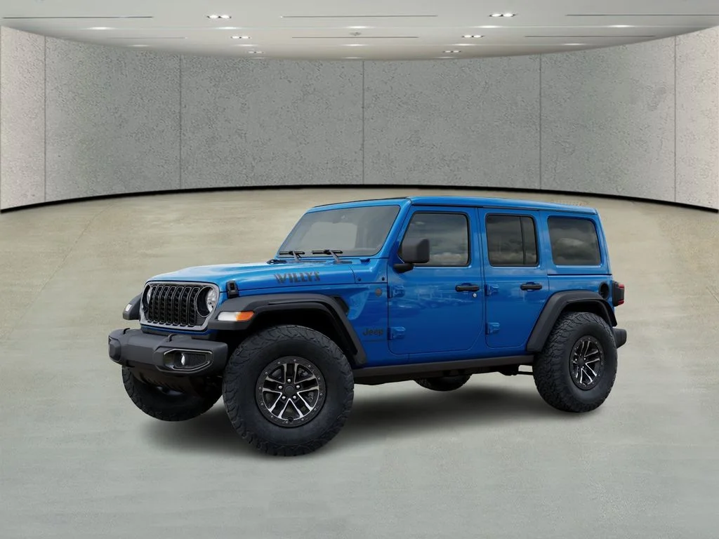 New 2026 Hydro Blue Pearl-Coat Exterior Paint Jeep Willys image 2