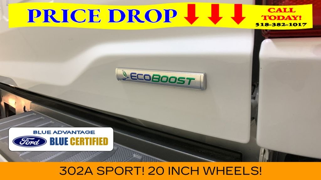 Certified Used 2022 White Metallic Ford XLT image 19