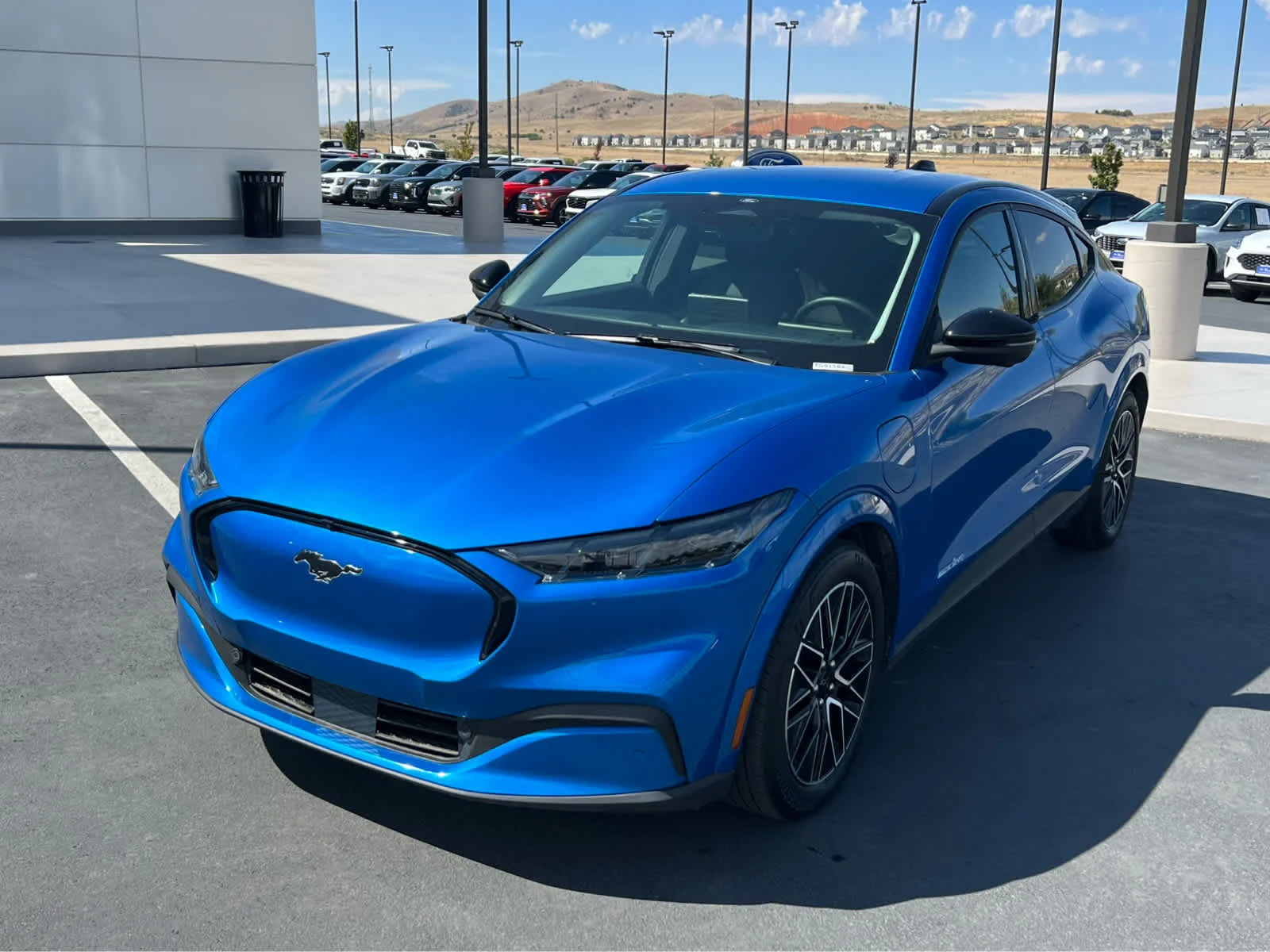 Certified 2025 Ford Mustang Mach-E Premium AWD with VIN 3FMTK3S50SMA01033 for sale in Santaquin, UT