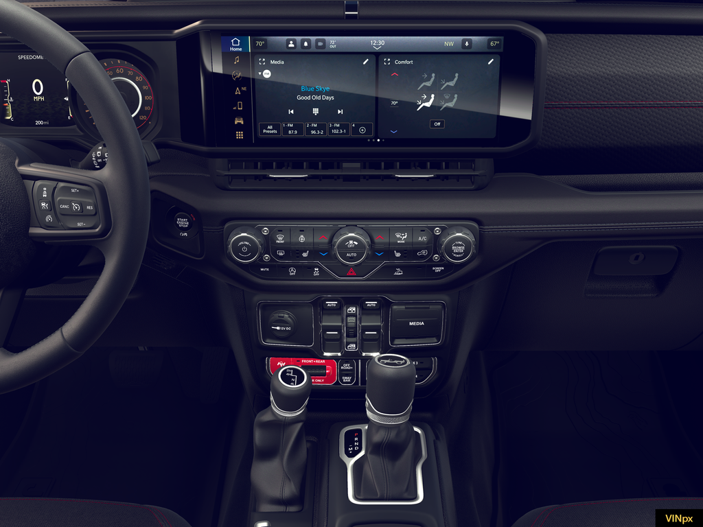 New 2026 Granite Crystal Metallic Clear-Coat Exterior Paint Jeep Rubicon image 17