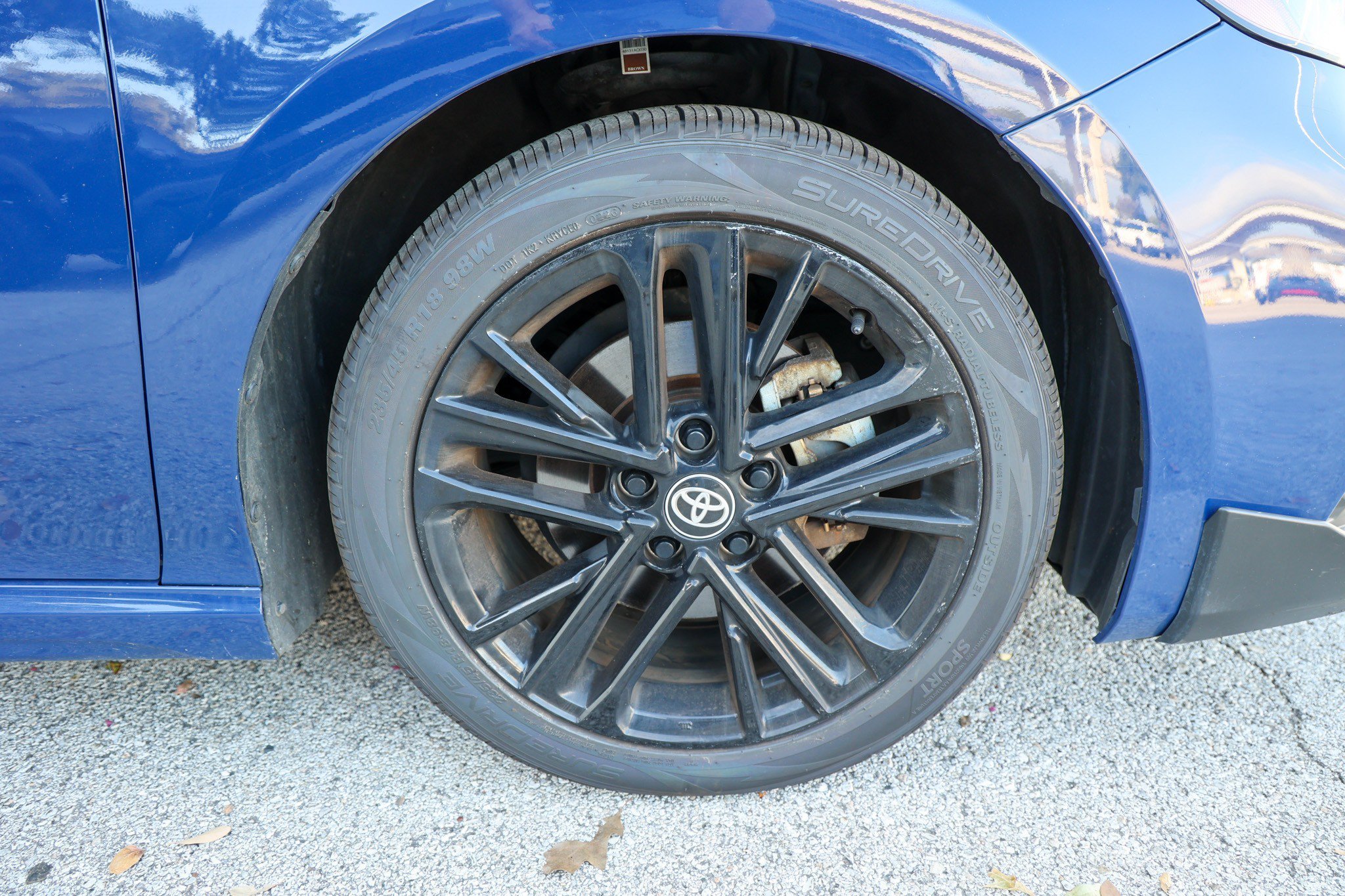 Used 2025 RESERVOIR BLUE Toyota SE image 11