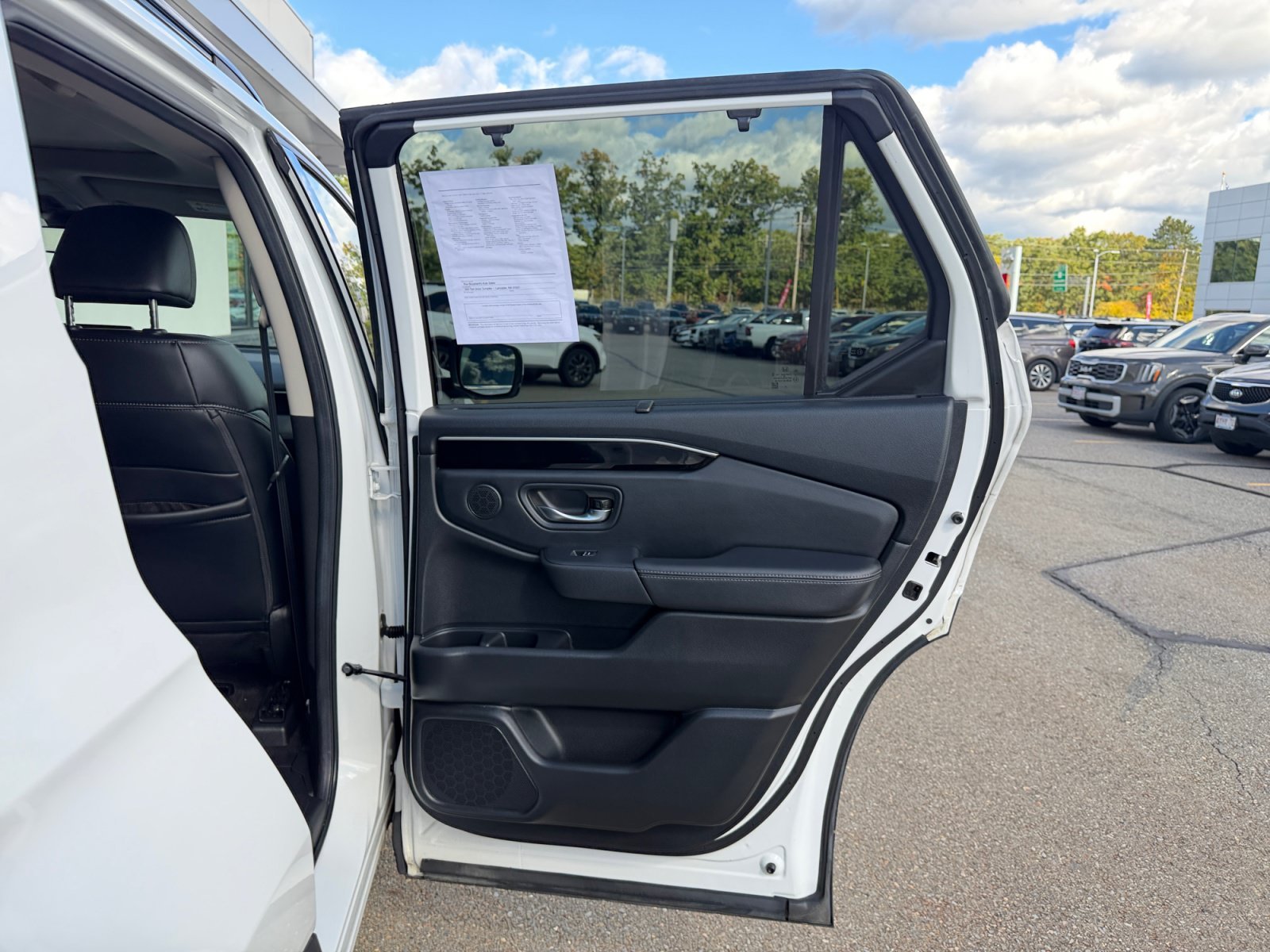 Certified Used 2025 Platinum White Pearl Honda Touring image 37