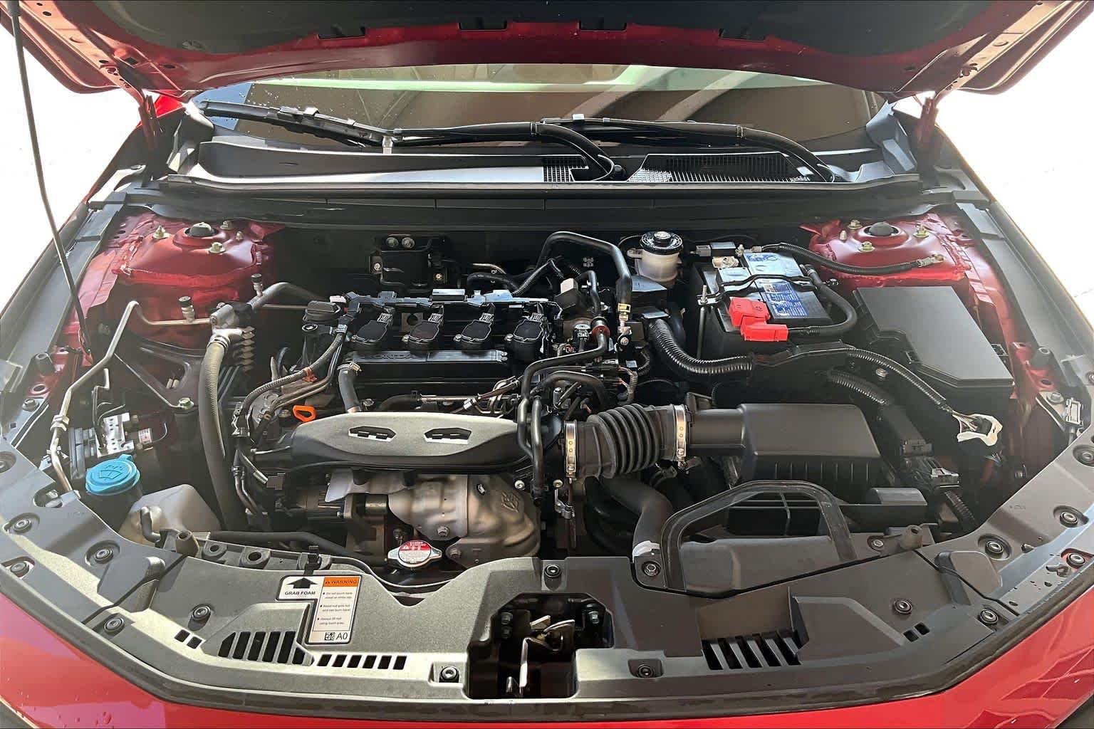 Used 2024 Radiant Red Metallic Honda EX image 32