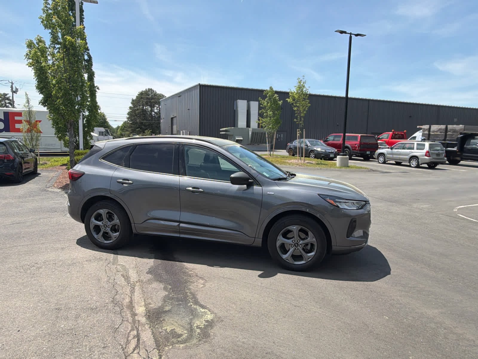 Used 2024 Carbonized Gray Metallic Ford ST-Line image 4