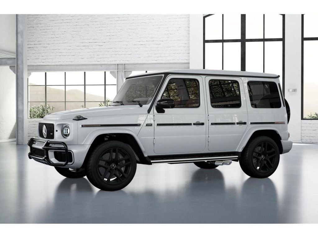 New 2027 MANUFAKTUR Moonlight White Metallic Mercedes-Benz AMG® G 63 SUV image 37