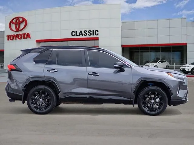 Used 2024 Magnetic Gray Metallic Toyota XSE image 3