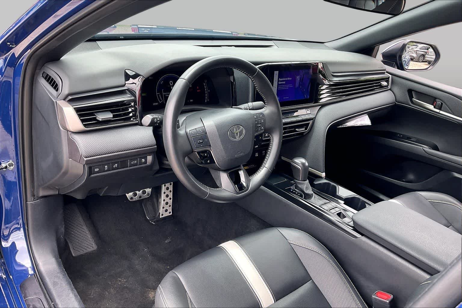 Used 2025 Reservoir Blue Toyota SE image 17