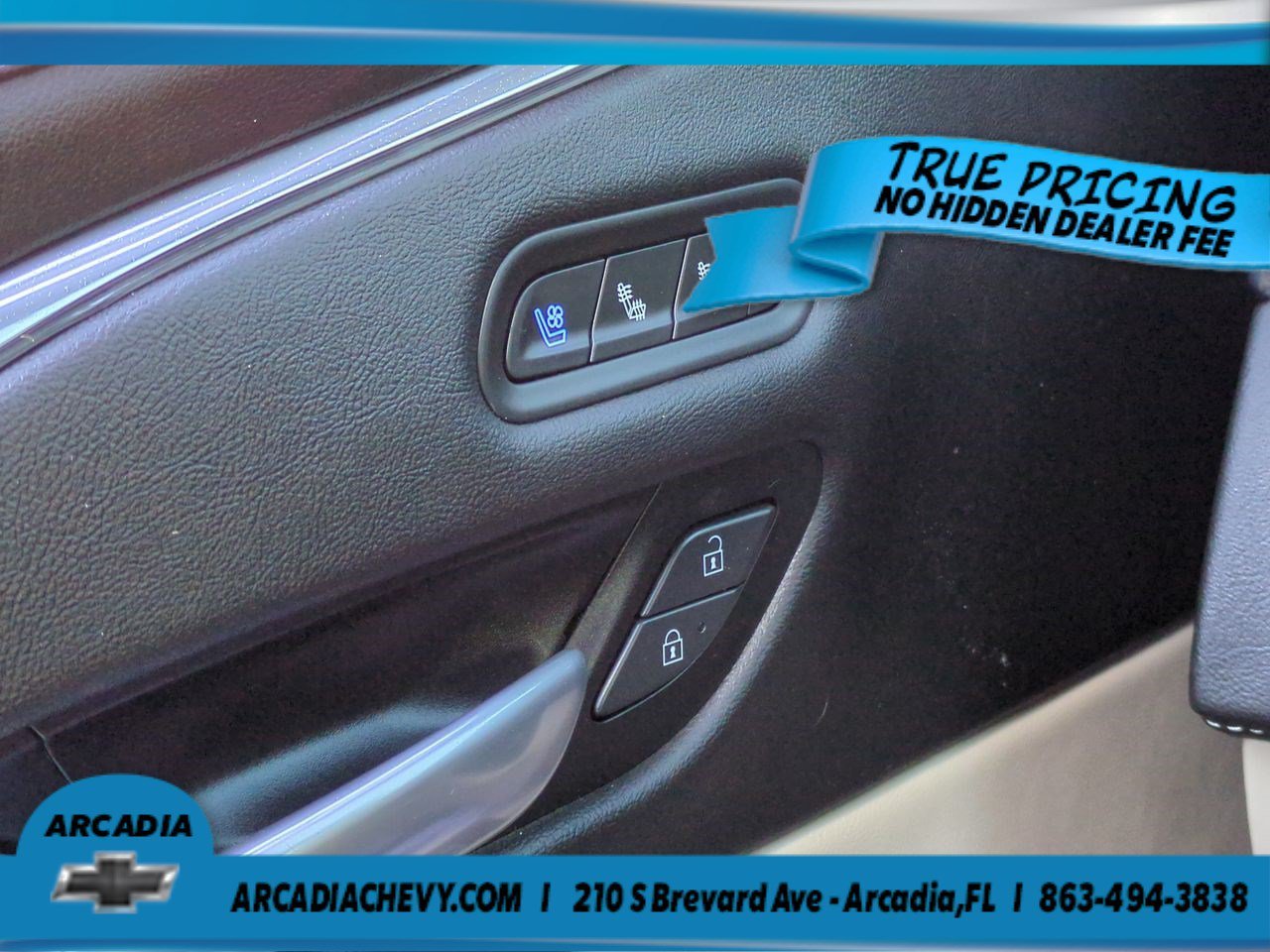 Used 2023 Dark Moon Blue Metallic Cadillac 4WD Premium Luxury image 23