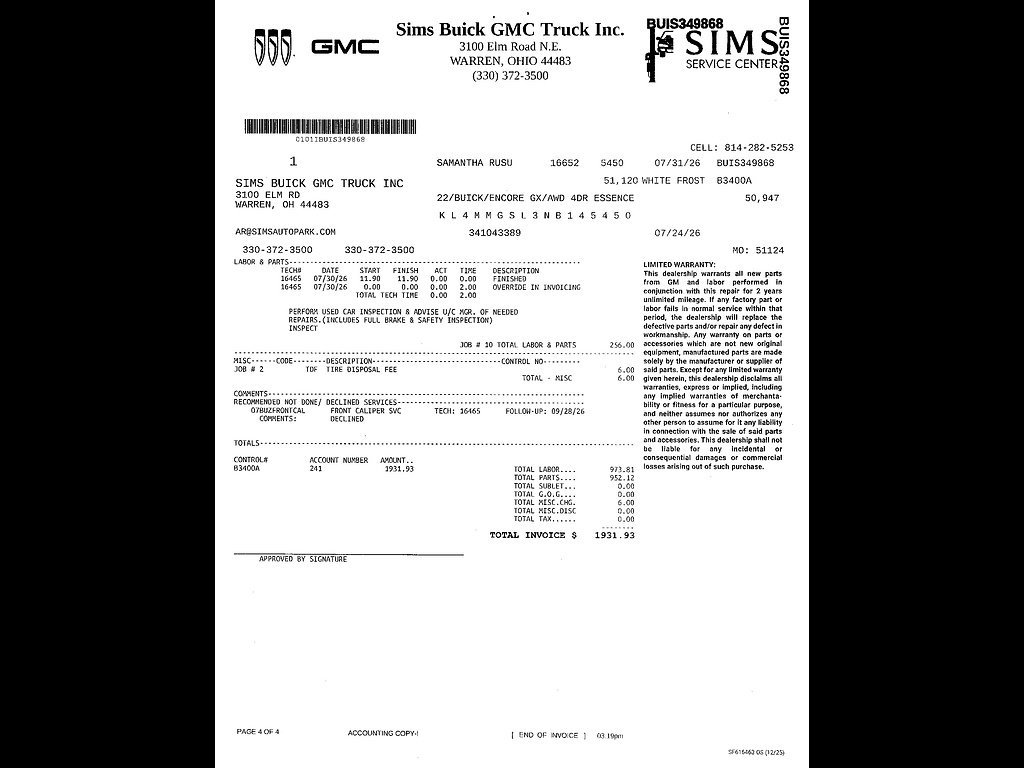 KL4MMGSL3NB145450