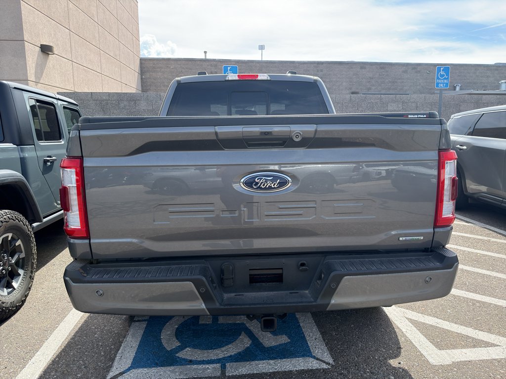 Used 2023 Carbonized Gray Metallic Ford LARIAT image 12