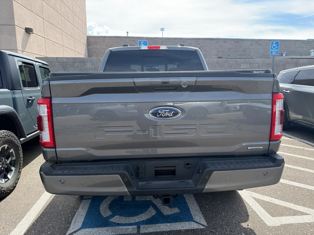 Used 2023 Carbonized Gray Metallic Ford LARIAT image 12