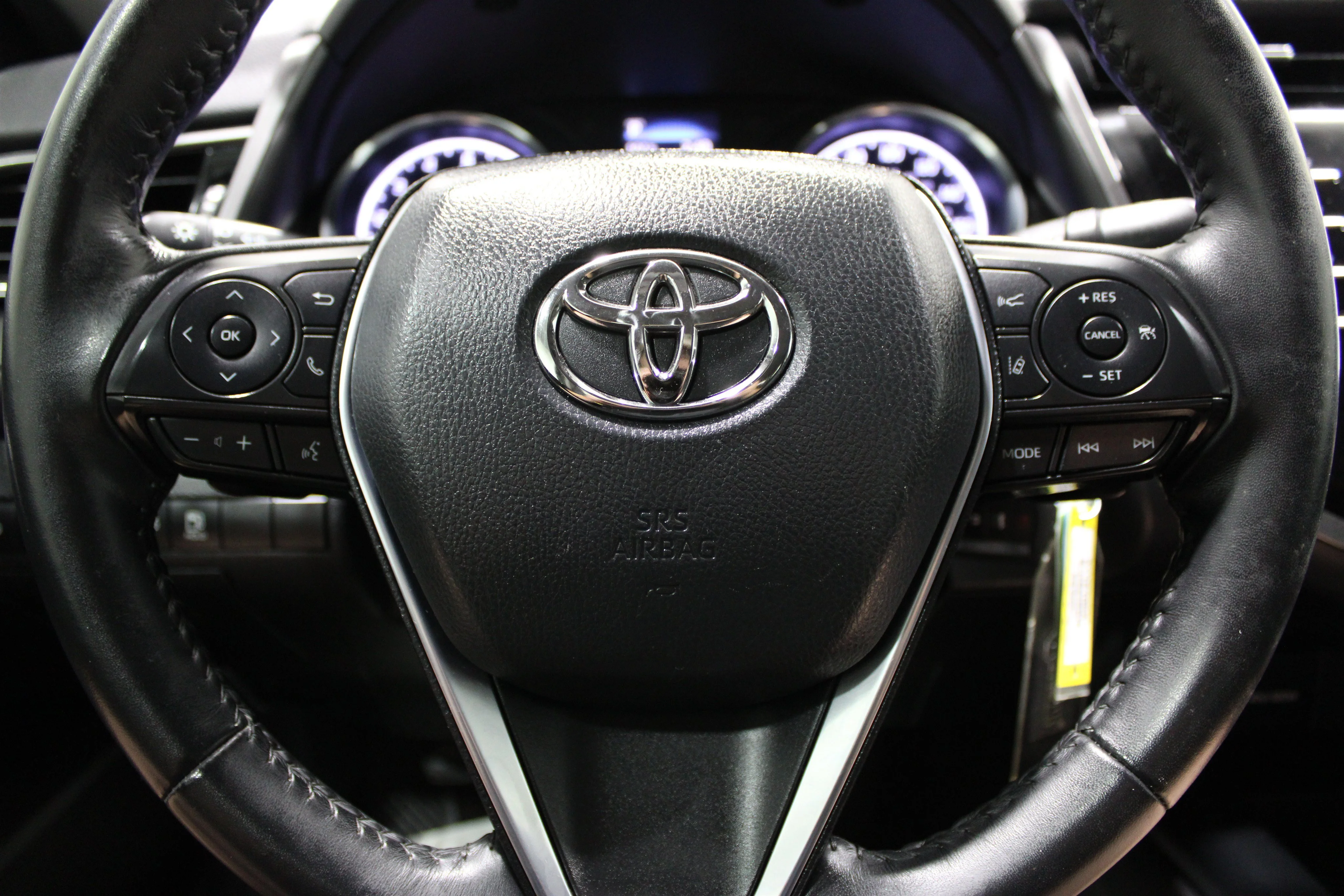 Used 2020 Midnight Black Metallic Toyota SE Nightshade image 9