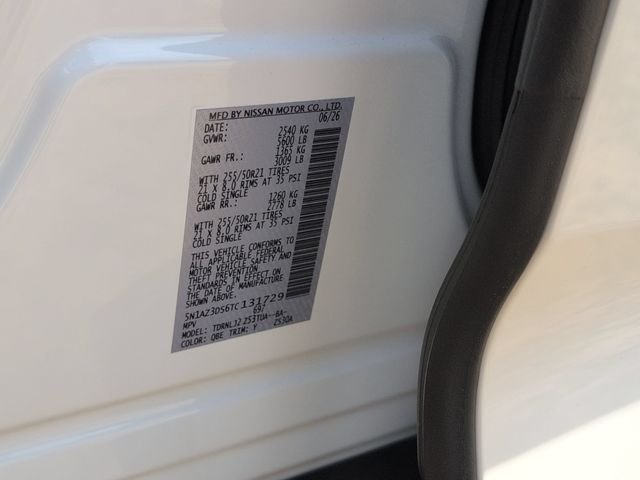 New 2026 Everest White Pearl TriCoat Nissan Platinum image 29