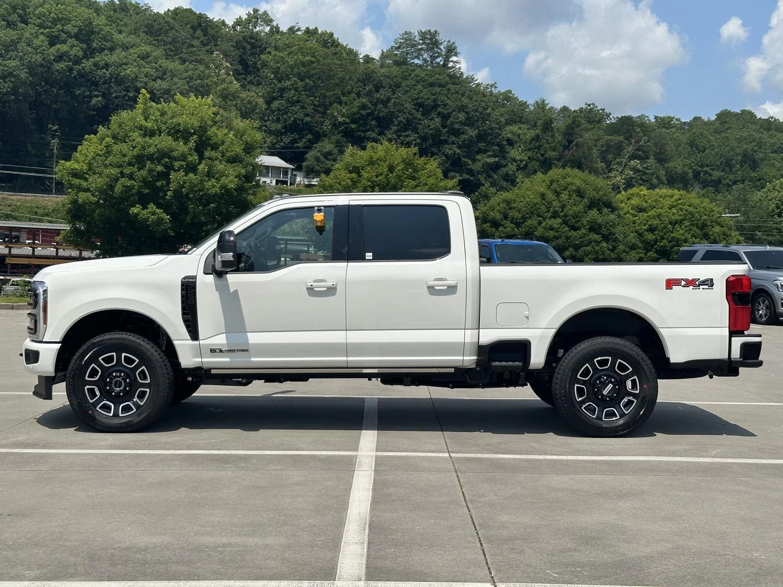 New 2026 Star White Metallic Tri-Coat Ford F-250® Platinum® image 4