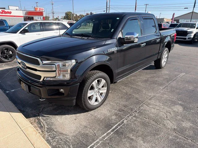 Used 2019 Black Ford Platinum image 2