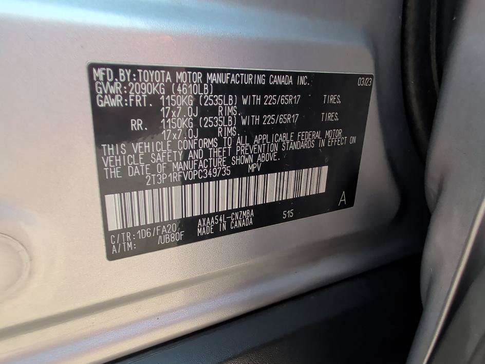 Used 2023 Silver Sky Metallic Toyota XLE image 32