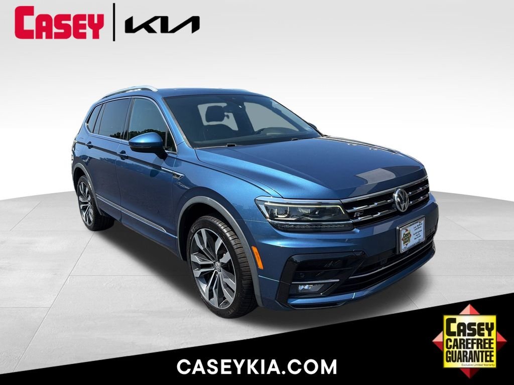 Used 2020 Blue Volkswagen 2.0T SEL Premium R-Line image 1
