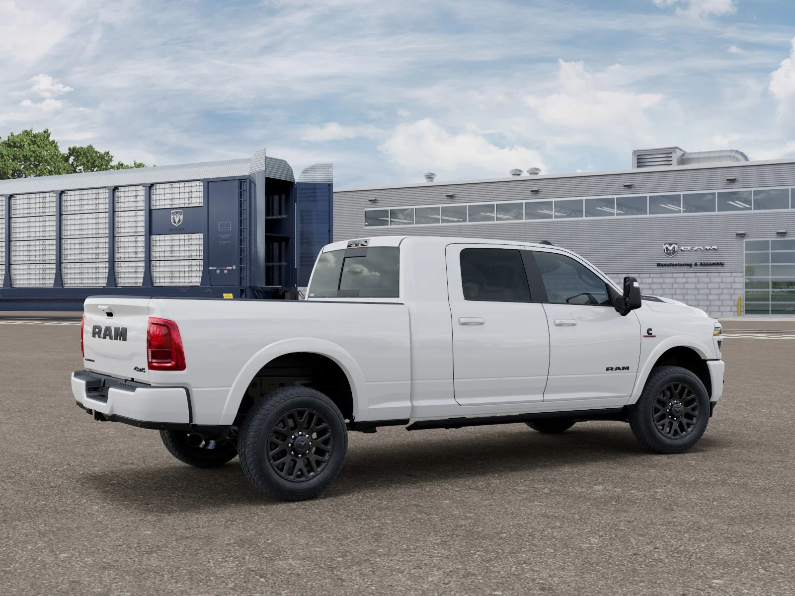 New 2026 Bright White Clear-Coat Exterior Paint RAM Limited image 4