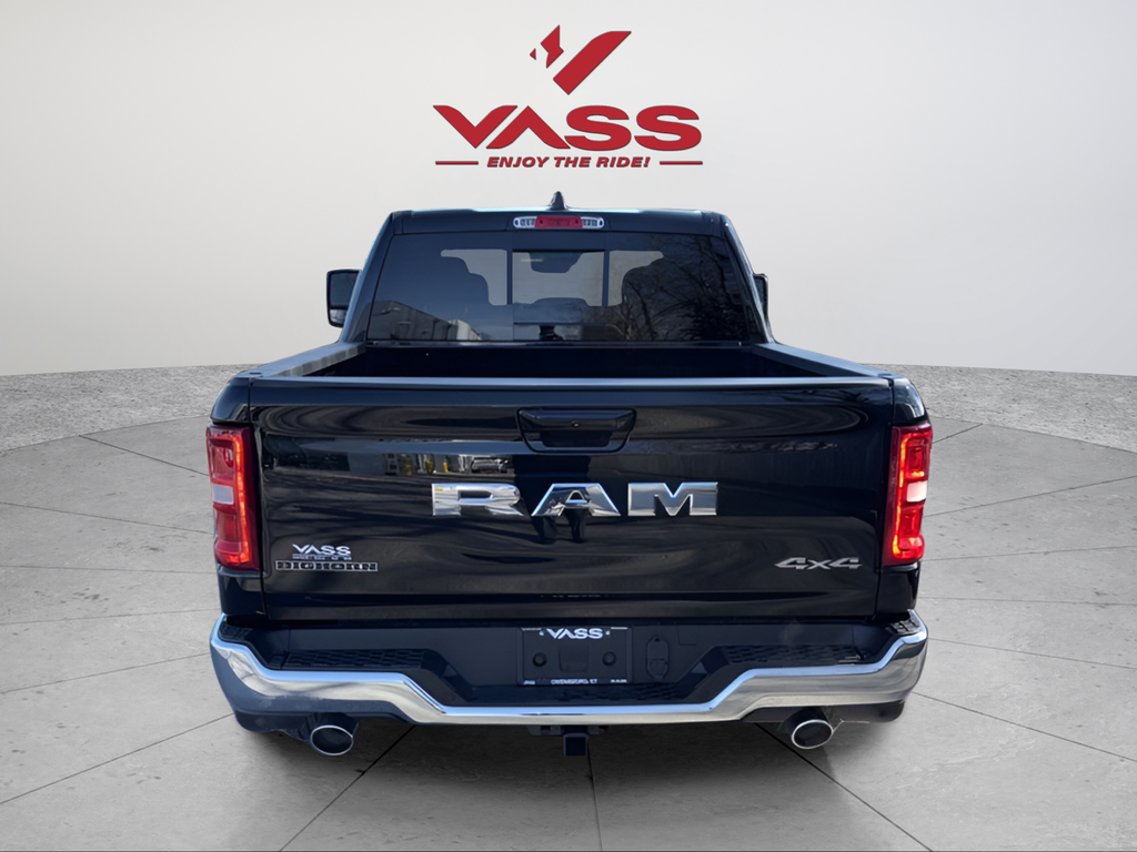 New 2026 Diamond Black Crystal Pearl-Coat Exterior Paint RAM Big Horn/Lone Star image 4