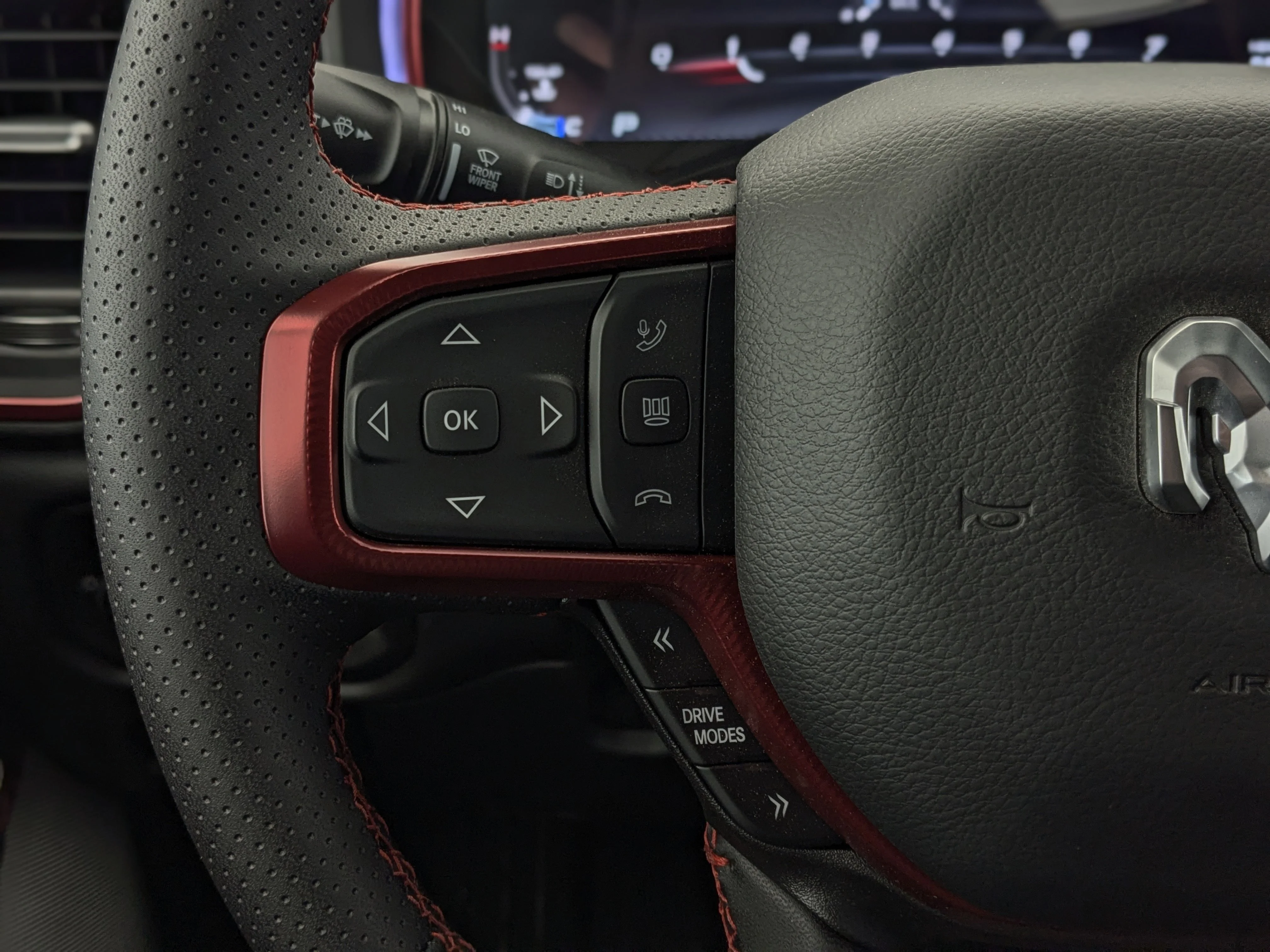 New 2026 Blue RAM Rebel - - Rebel Level 2 Equip Grp - Dual?Pane Panoramic Sunroof - Luxury Leather?Faced Seats - 3.0L image 19