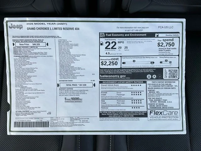 New 2026 Black Jeep Limited image 24