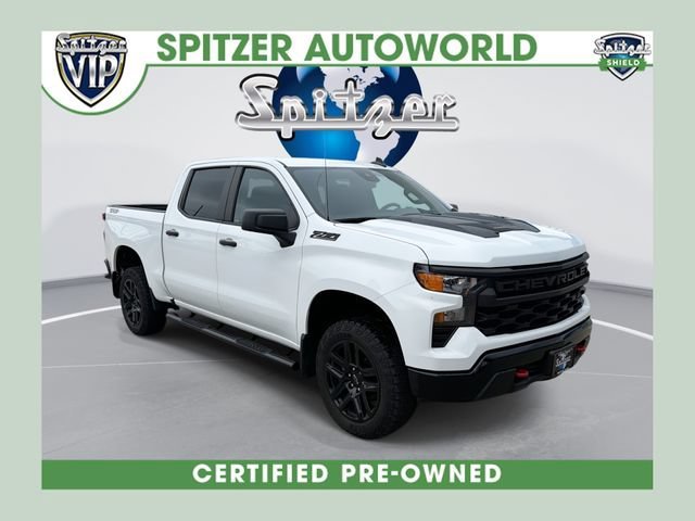 Used 2023 Summit White Chevrolet Custom Trail Boss image 1