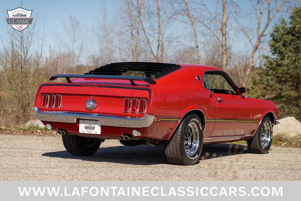 Used 1969 Red Ford Mach 1 image 34