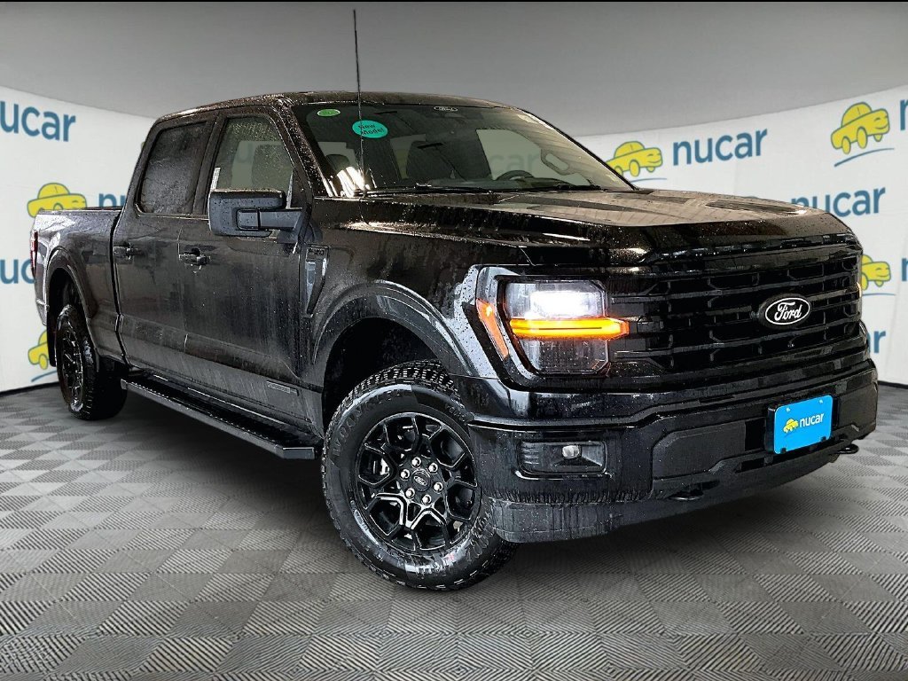 New 2026 Agate Black Metallic Ford XLT image 1