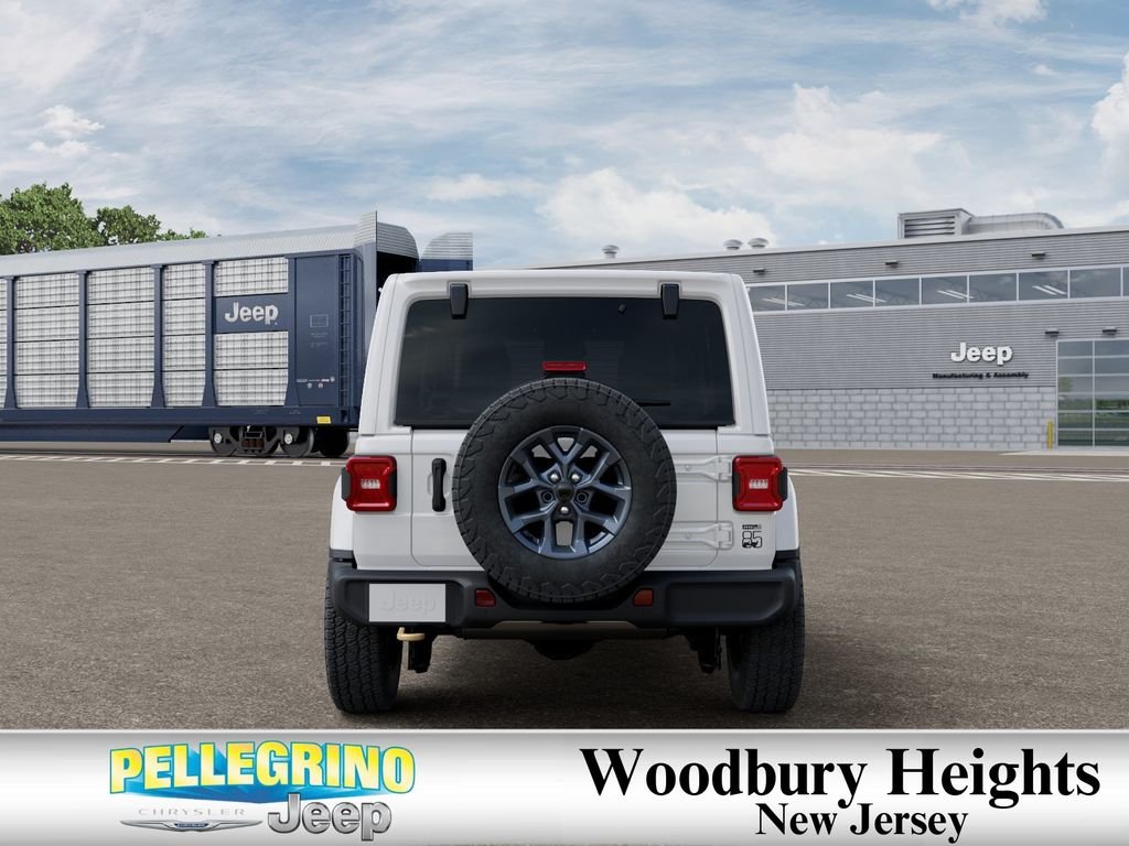 New 2026 Bright White Clear-Coat Exterior Paint Jeep 85th Anniversary Edition image 7